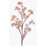 Artificial cherry blossom branch GIMA with blossoms, pink, 4ft/120 cm