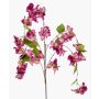 Faux Bougainvillea spray MIKKI with blossoms, purple, 4ft/120 cm