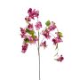 Faux Bougainvillea spray MIKKI with blossoms, purple, 4ft/120 cm