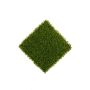 Artificial cypress hedge / mat MIHARU, crossdoor, green, 20"x20"/50x50cm