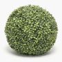 Artificial boxwood ball TOM, plastic lattice, crossdoor, Ø16"/40cm