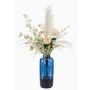 Artificial flower bouquet FEME, apricot-cream, 3ft/95 cm, Ø 24"/60 cm