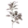 Artificial woolly spirea branch VEVEY, grey-green, 28"/70cm