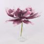 Artificial plant aloe vera LIERA with glitter, dusky pink, 12"/30cm