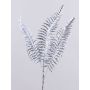 Fake Boston fern branch NAKHON, silver, 28"/70cm