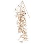 Artificial weeping willow branch DIMMI, glitter, gold, 3ft/100cm