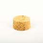 Cork lid ALMEDA made of natural cork, light-coloured, 1.2"/3cm, Ø2.2"/5,5/2.4"/6cm