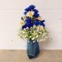 Lovely Cornflower – recreation of Dominik's wedding bouquet