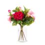 Artificial spring bouquet PALESA, fuchsia-rose, 22"/55cm, Ø16"/40cm