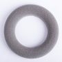 ®mosy Floral foam wreath RUJA for artificial flowers, grey, Ø7"/17cm