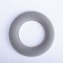 ®mosy Floral foam ring AMEB for artificial flowers, with plastic base, grey, Ø6"/15cm