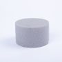 ®mosy Floral foam cylinder RAETI for artificial flowers, grey, 2"/5cm, Ø3.1"/8cm