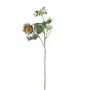 Plastic branch Sunflower HAITALA, Eco Collection, grey-blue, 26"/65cm, Ø3.5"-4"/9-10cm