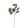 Plastic branch Sunflower HAITALA, Eco Collection, royal blue, 26"/65cm, Ø3.5"-4"/9-10cm