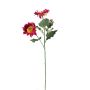 Plastic branch Sunflower HAITALA, Eco Collection, dark pink, 26"/65cm, Ø3.5"-4"/9-10cm
