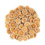 Dried orange slices LILLEMOR, green, Ø1.6"-2.4"/4-6cm, 250g
