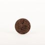 Round agglomerated cork mat MANARA, dark, 0.7"/1,8cm, Ø4"/10cm