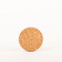 Round agglomerated cork mat MANARA, natural, 0.6"/1,5cm, Ø4.7"/12cm