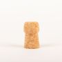 Champagne cork AURELA for handicrafts, mushroom head, natural, 1.9"/4,7cm, Ø1.1"/2,8cm