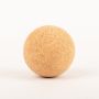 Cork sphere MEDORA made of agglomerated cork, natural, Ø2.3"/5,8cm