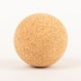 Cork sphere MEDORA made of agglomerated cork, natural, Ø3.1"/8cm