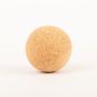 Cork sphere MEDORA made of agglomerated cork, natural, Ø1.8"/4,5cm