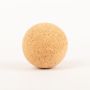 Cork sphere MEDORA made of agglomerated cork, natural, Ø2"/5cm
