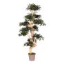 Decorative tree Japanese maple SLAWIK, real stem, green, 5ft/150cm - Made in Italy