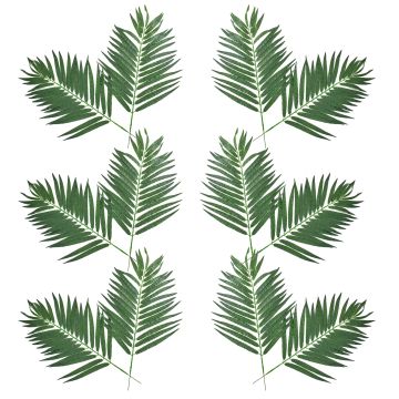 Plastic coconut palm fronds CHESTER, narrow, 12 pieces, 3ft/105cm