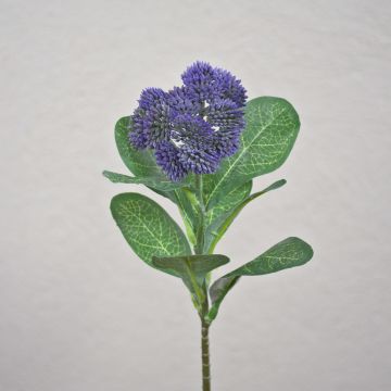 Artificial sedum telephium flower EILIDH, purple, 12"/30cm Artificial sedum telephium flower EILIDH, purple, 12"/30cm