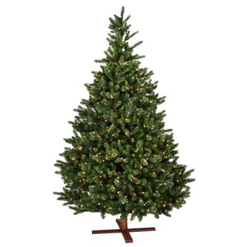 Artificial fir LYON SPEED DELUXE, LEDs, 6ft/180cm, Ø4ft/115cm