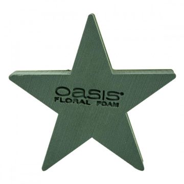 OASIS® Wet floral foam Star, Bioline wooden base, green, 10"x10"x1.8"/25x25x4,5cm OASIS® Wet floral foam Star, Bioline wooden base, green, 10"x10"x1.8"/25x25x4,5cm