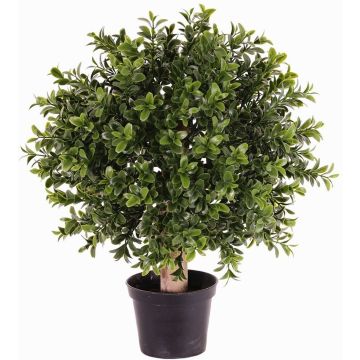 Artificial Boxwood ball TOM, natural stem, UV-resistant, 14"/35cm, Ø10"/25cm Artificial Boxwood ball TOM, natural stem, UV-resistant, 14"/35cm, Ø10"/25cm