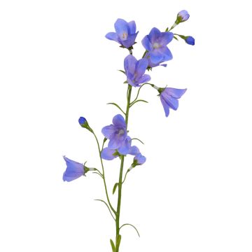 Artificial bellflower GISELA, blue, 26"/65cm, Ø2"/5cm