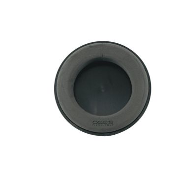 OASIS® Black Ideal Wet floral foam Plant ring, paper compound tray, black, 1.8"/4,5cm, Ø12"/30cm