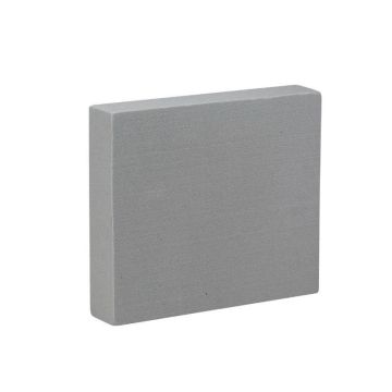 OASIS® Floral foam plate for artificial flowers, grey, 11"x10"x2.4"/29x25x6cm OASIS® Floral foam plate for artificial flowers, grey, 11"x10"x2.4"/29x25x6cm