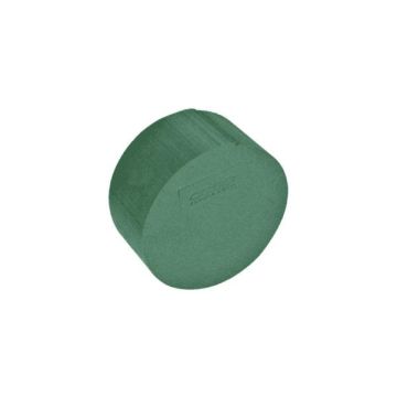 OASIS® Ideal Wet floral foam cylinder, green, 2"/5cm, Ø3.1"/8cm