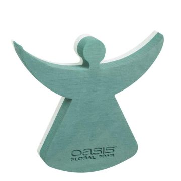 OASIS® Wet floral foam Angel, polystyrene rigid foam bottom, green, 13"x12"x2.4"/33,5x30x6cm OASIS® Wet floral foam Angel, polystyrene rigid foam bottom, green, 13"x12"x2.4"/33,5x30x6cm