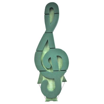 OASIS® Wet floral foam Clef, Bioline wooden base, wooden stand, green, 3ftx16"x2.6"/103x40x6,5cm OASIS® Wet floral foam Clef, Bioline wooden base, wooden stand, green, 3ftx16"x2.6"/103x40x6,5cm
