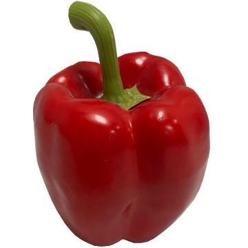 Artificial vegetable Pepper REKLA, red, 3.1"/8cm, Ø3"/7,5cm