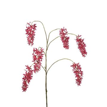 Artificial Wisteria branch RAPALLO with blossoms, hot pink, 3ft/100cm, Ø3.5"/9cm Artificial Wisteria branch RAPALLO with blossoms, hot pink, 3ft/100cm, Ø3.5"/9cm