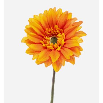 Artificial gerbera FRALWE, Eco Collection, orange, 65cm, Ø13cm