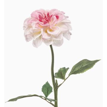 Artificial dahlia TOWMER, Eco Collection, light pink, 55 cm