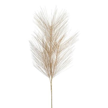 False pine branch SHAYENNE, gold, 31"/80cm False pine branch SHAYENNE, gold, 31"/80cm