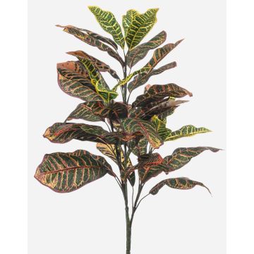 Artificial croton plant ISKANDAR on a stem, multicoloured, 28"/70cm Artificial croton plant ISKANDAR on a stem, multicoloured, 28"/70cm
