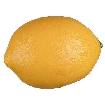 Decorative fruit Lemon KUNFER, yellow, 3.3"/8,5cm, Ø2.2"/5,5cm Decorative fruit Lemon KUNFER, yellow, 3.3"/8,5cm, Ø2.2"/5,5cm