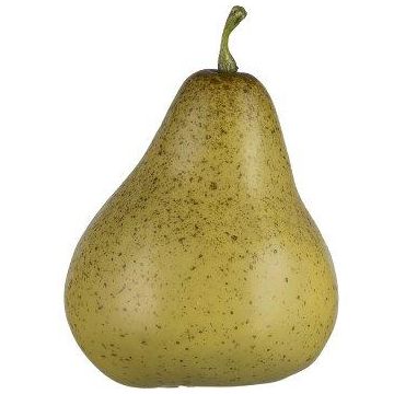 Decorative fruit Pear MINTAS, light green, 3.5"/9cm, Ø3.1"/8cm Decorative fruit Pear MINTAS, light green, 3.5"/9cm, Ø3.1"/8cm