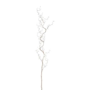 Artificial branch Hazel bush DREVON, metallic champagne, 4ft/125cm