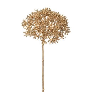 Artificial flower: Golden valerian TIRLON, gold, 80cm