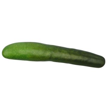 Artificial vegetable: MARIELIES cucumber, green, 9"/23cm, Ø1.8"/4.5cm